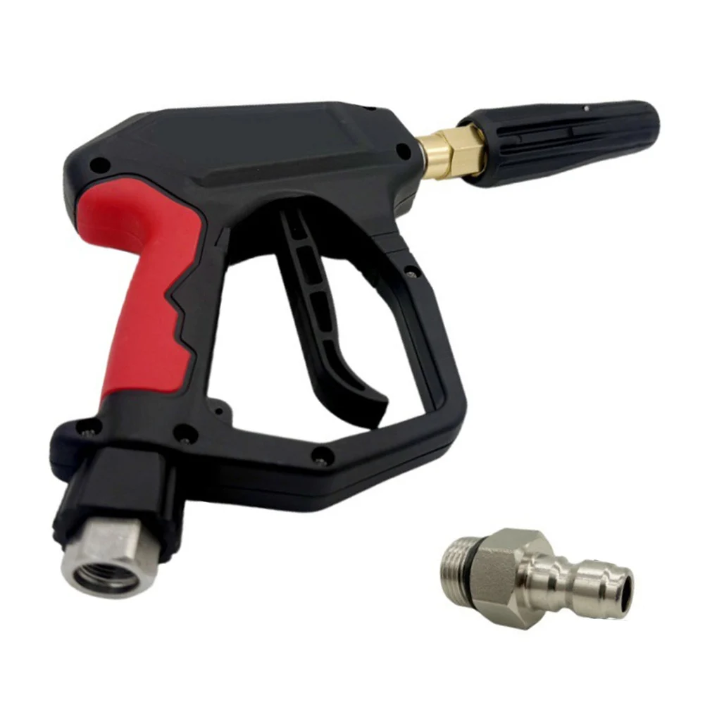 Car Wash Foam Pistol with For 304 Stainless Steel and Shockproof Handle Featuring for antikink Hose Connector Car