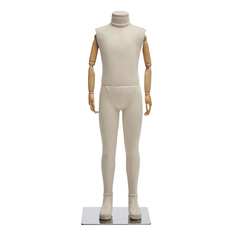 #Clothing store cloth female model display stand full body men's flannel fiberglass parent-child clothing children's model dummy