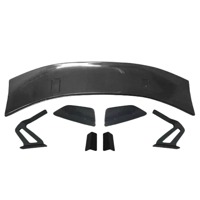 718 Cayman Boxster Upgrade GT4RS Style Carbon Fiber Rear Spoiler for 981 982 Rear Trunk Wing 2