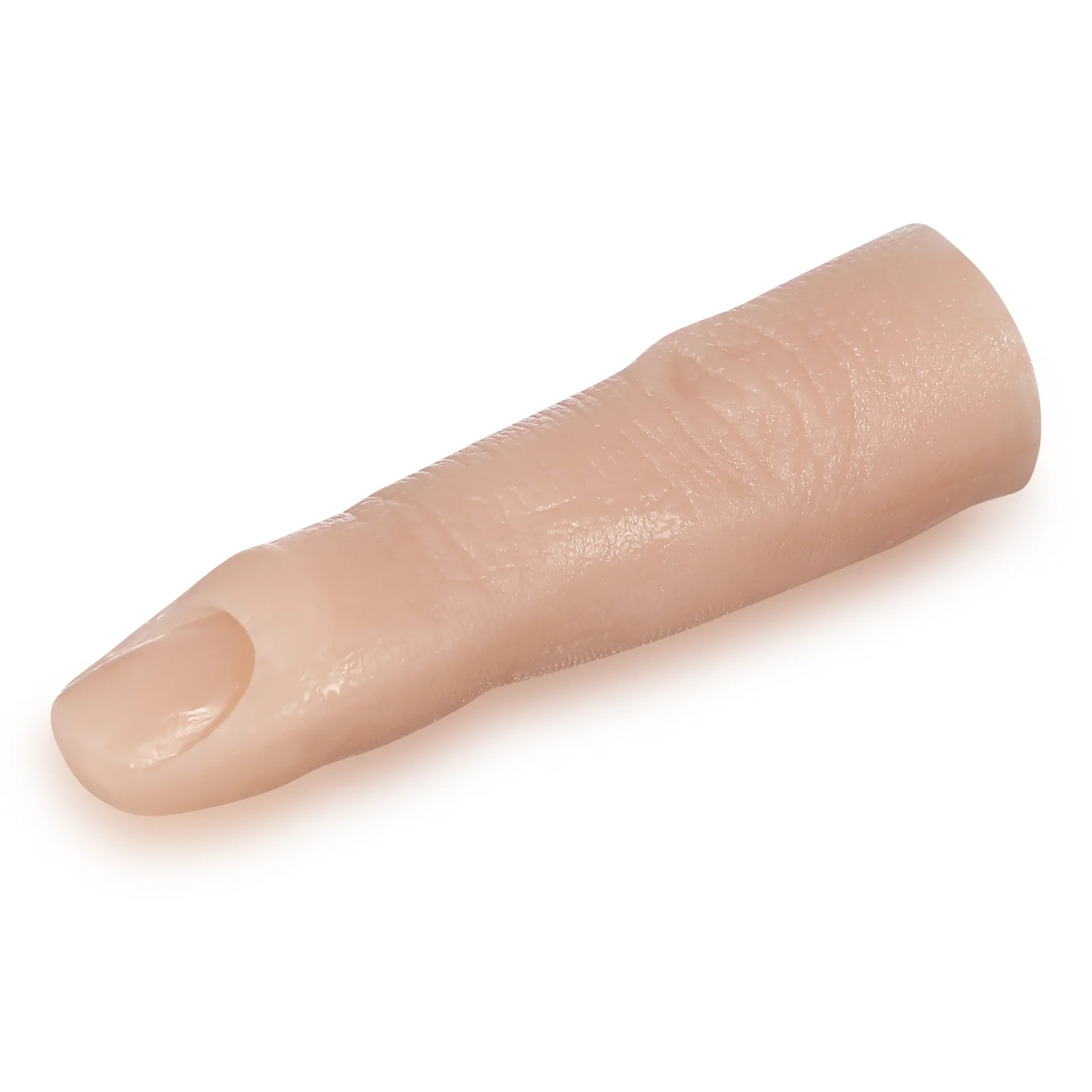 s Full Silicone Practice Hands Manicure Fake Finger Square Model Simulation Nail Beauty Prop Reusable Lightweight for Nail