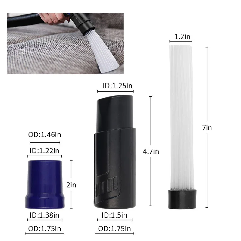 Universal Vacuum Dust Cleaner Brush Suction Tube For 35mm & 32mm Vacuum Cleaner Keyboard Sofa Dirt Remover Crevice Clean Tools