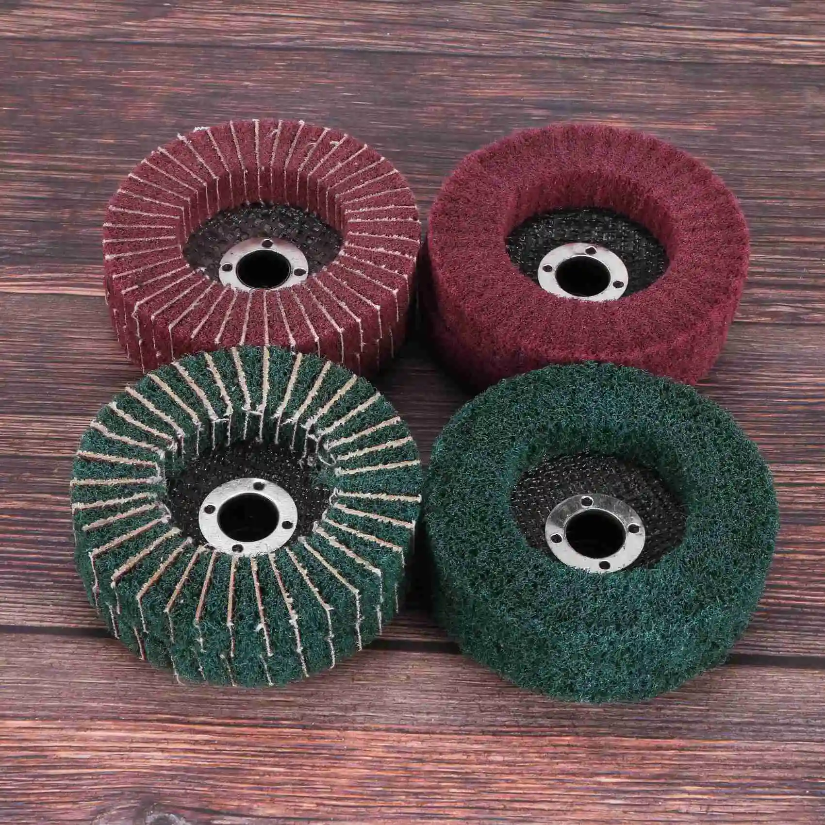 8PCS 4 Inch Red & G…