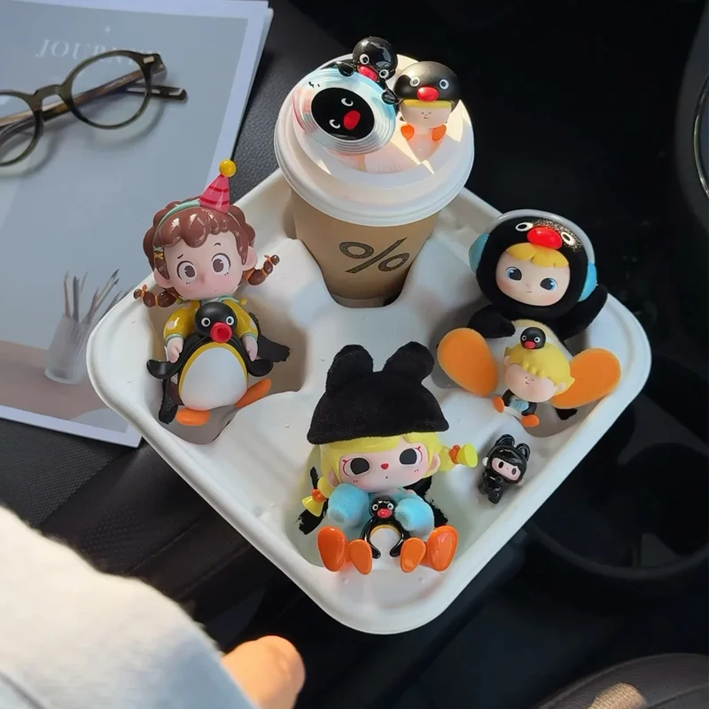 Pingu ミニカー 5台セット Pingu Adventure with Pingu 45th Anniversary Series Blind Box