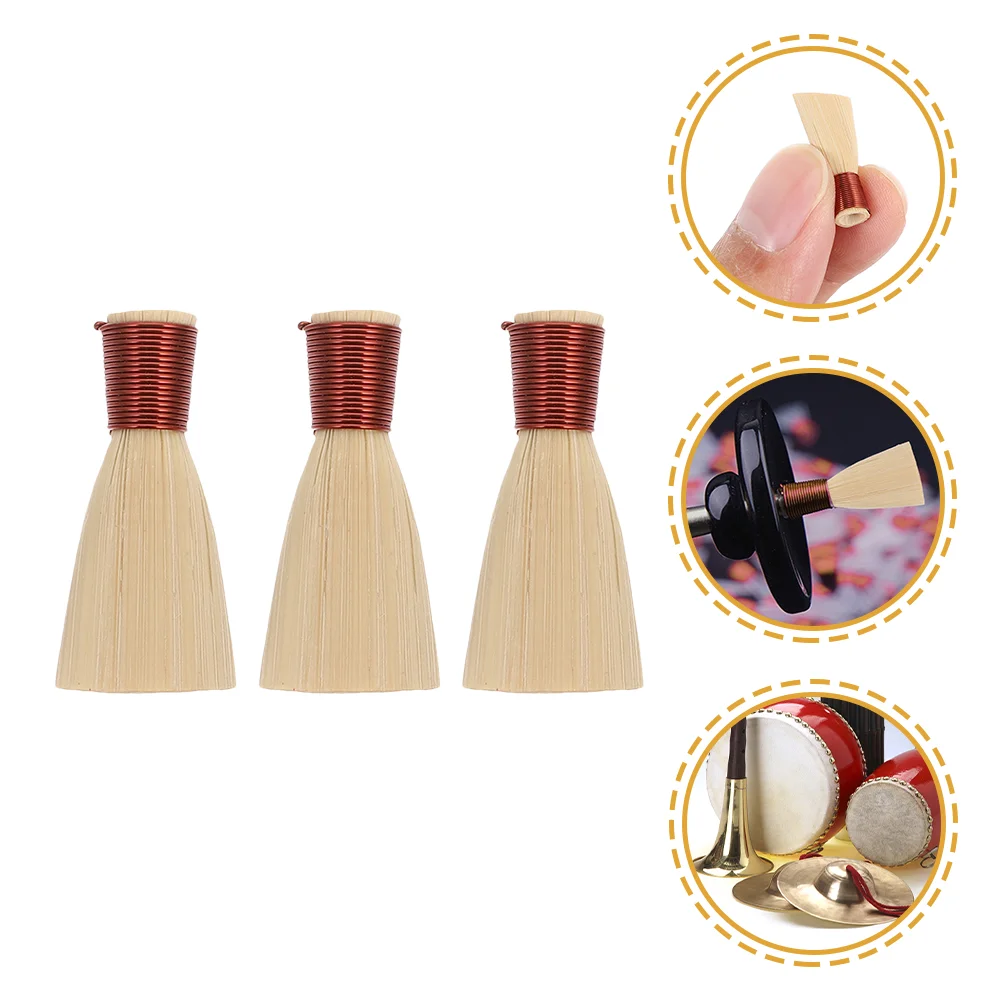 3 Pcs Musical Instrument Supplies Natural Copper Wire Adjustable Sound Quality Accessories Fit Mouth