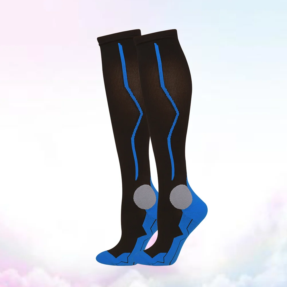 

1Pair Breathable Compression Stockings Lightweight Supportive Fit for Swollen Legs Recovery Post Surgery Daily Wear Active