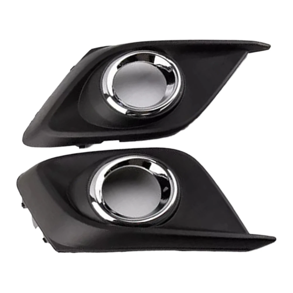 

Black Chrome Lower Bumper Covers Lower Bumper Fog Light Covers Fog Lights Black Chrome Finish Easy Installation Design