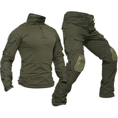 Tactical Uniform Suits Milit Multicam Military Camouflage Suit Combat Shirt + Pants Sets Airsoft Hunting Paintball Outdoor