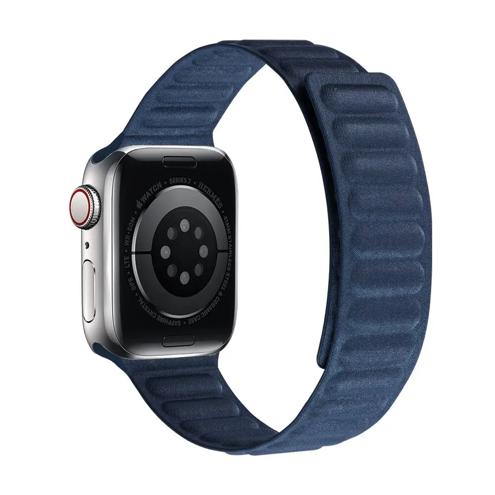 New FineWoven strap For Apple Watch Ultra Band 49mm 45mm 40mm 41mm 42mm 38 44 mm Original Magnetic Loop Bracelet IWatch 6 7 8 SE