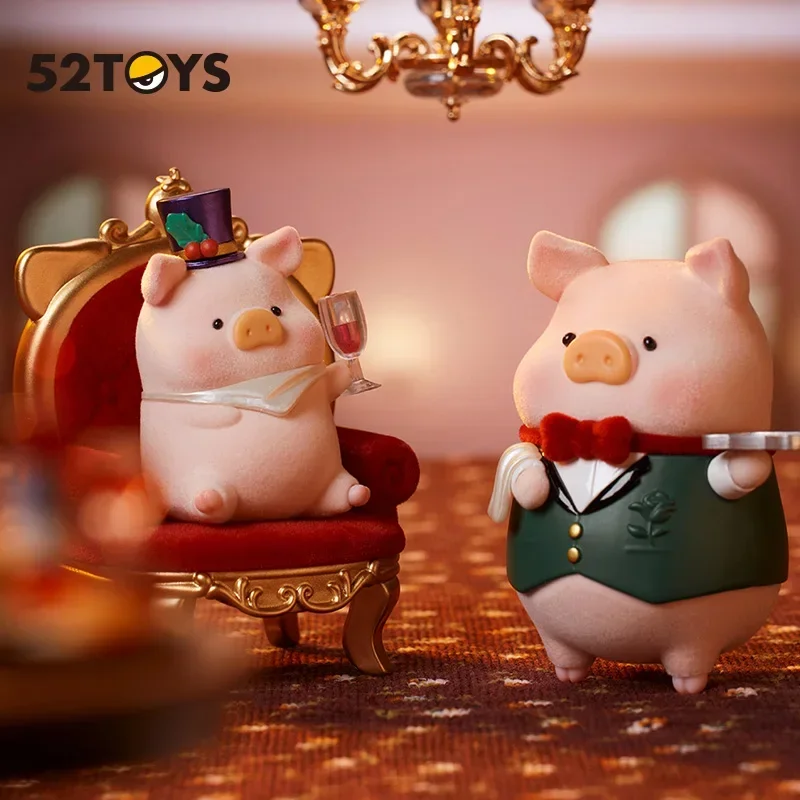 

LuLu Pig Five Star Restaurant Series Blind Box Toys Kawaii Anime Action Figure Surprise Mystery Box Dolls Girls Gift