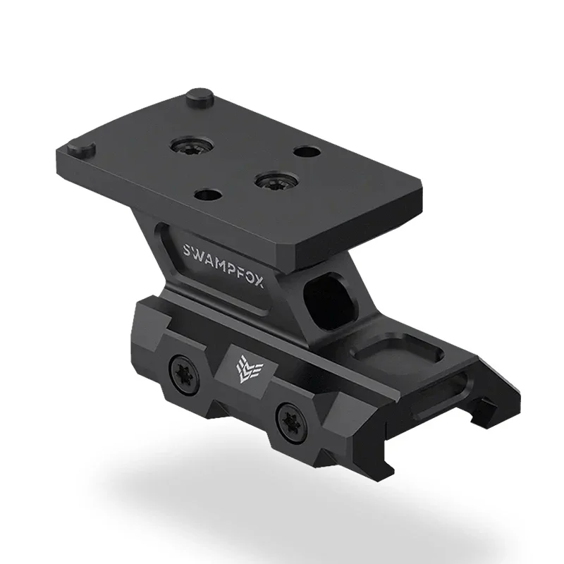 Imagem -05 - Tactical Swampfox Rebel Riser Ajustável 1.60 ou 1.40 Altura da Linha Central Óptica Inferior Picatinny Rail Dot Sight Mount Anodize