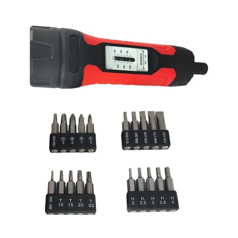 Imagem -02 - Manual Preconjunto Torque Driver Chave de Fenda Non-slip Drive Wrench Non-slip Punho Ergonômico Chave Elétrica 1065in. lb