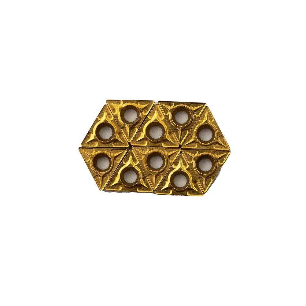 Carbide TCMT110204 US735 Blade Grinding Threading Turning 10 Pcs 95 Hardness Inserts Precision Practical Quality