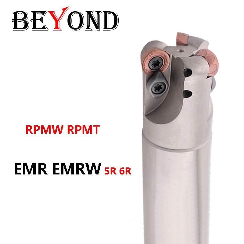 BEYOND EMR EMRW CNC Milling Cutter Holder R5 R6 Anti-Seismic Tool Bar 20 21 25 30 32 35 mm End mill Shank with Round Nose RPMW