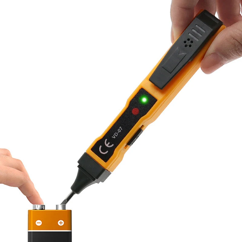 Imagem -02 - Detector de Tensão Digital Lápis de Teste Elétrico Atual Caneta sem Contato Medidor Testador 70250vac