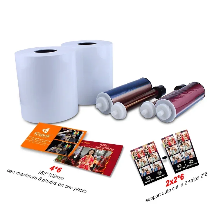 Papel fotográfico Hiti P520l P525l 4x6 polegadas1000 impressões por caixa