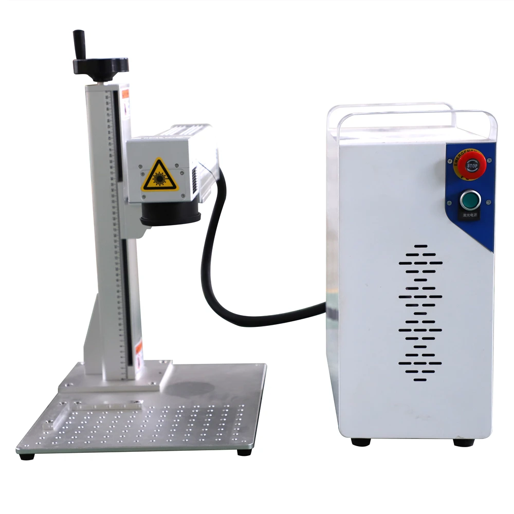 Easy Carry Portable Laser Marking Machine Mini Small Business Laser Marker Fiber Metal Engraving Machine Price