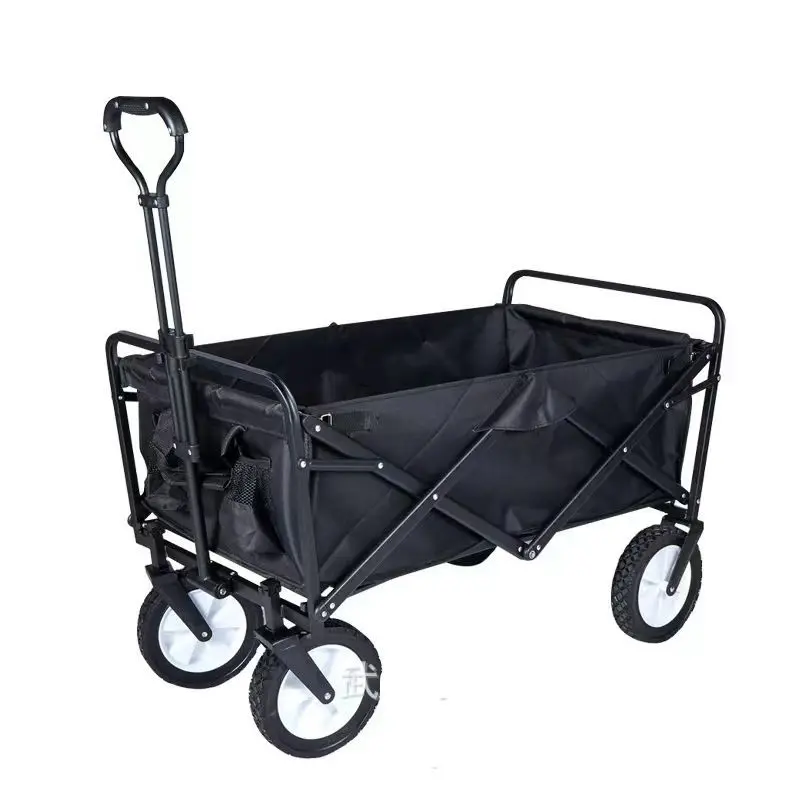 

Outdoor picnic camping folding trolley photography supermarket shopping shopping shopping portable trolley trailer