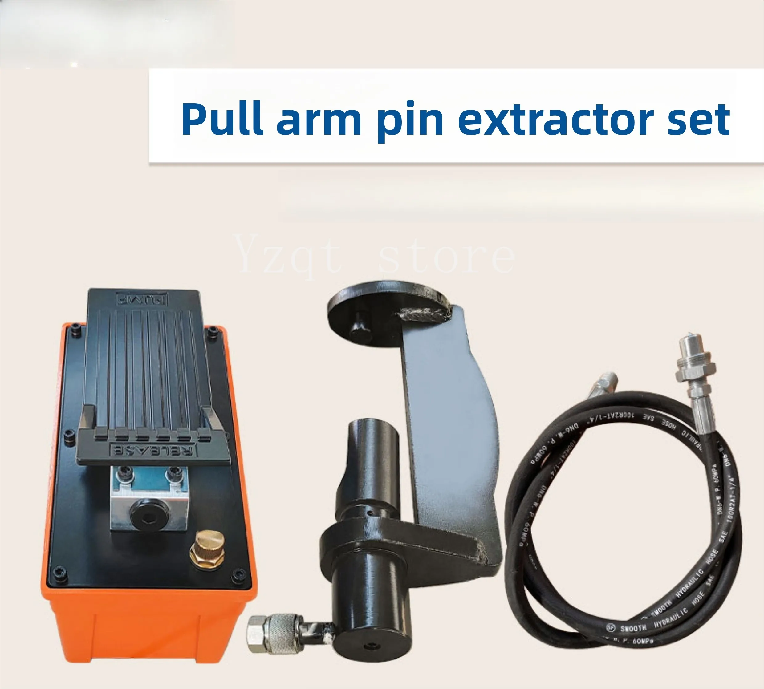 Tire pneumatic hydraulic maintenance set Wheel hub screw disassembly machine Brake shoe pin Ball head disassembly arm pin head