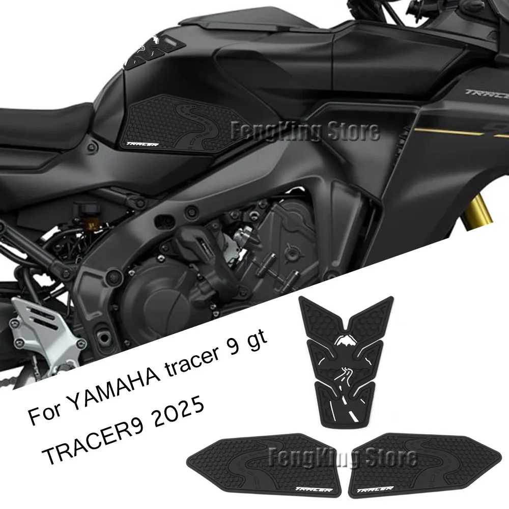 

Tracer 9 Fuel Tank Pads For Yamaha Tracer 9 GT+ Y-AMT 2025 Motorcycle Accessories Anti-slip Protection Stickers Decals