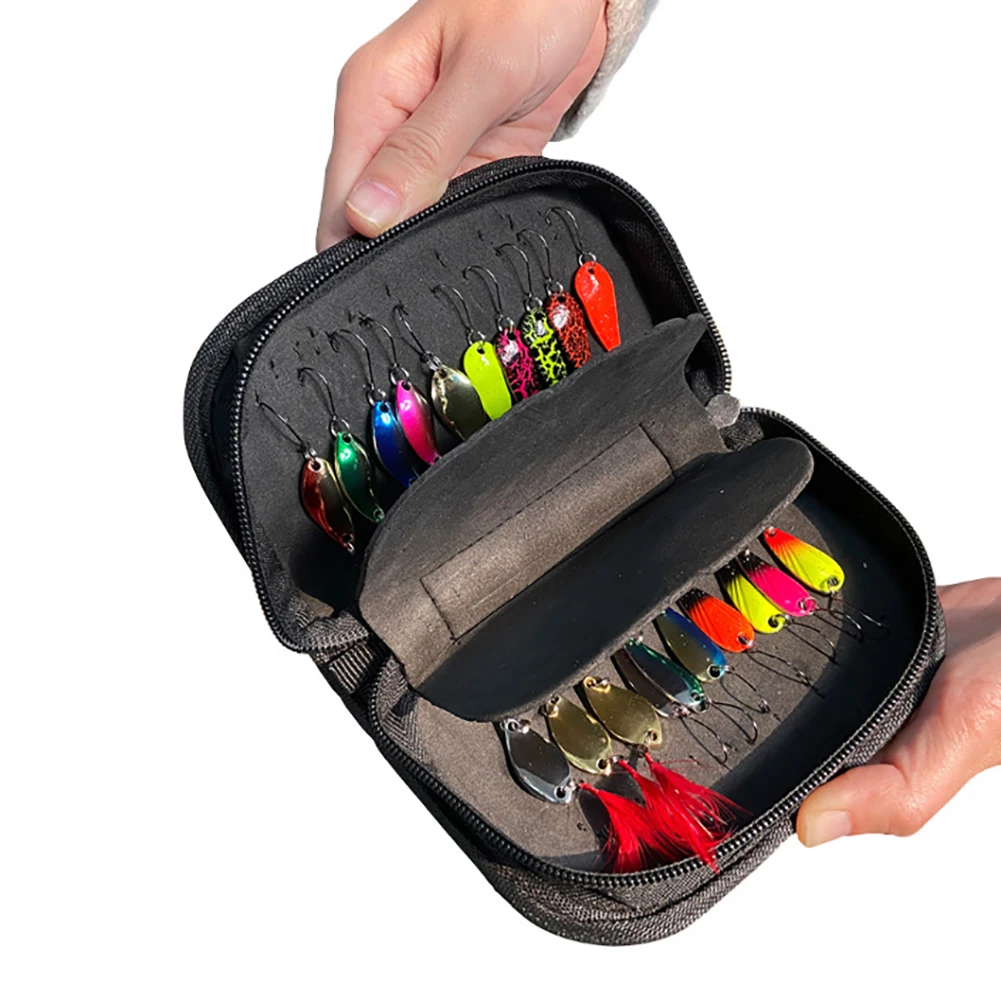 

Набор Блесен 20 шт., набор Блесен, кренкбейтов, металлические поворотные крючки с блестками, с коробкой для рыболовной снасти, аксессуары для окуня, щуки, Судака, лосося