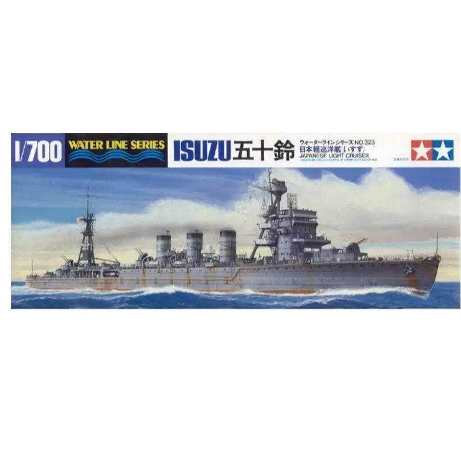 TA31323 TAMIYA 1:700 Scale Japanese Light Cruiser Isuzu Waterline Series Model Kit