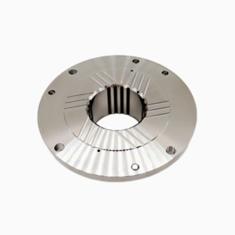Stainless steel CNC machining custom flange parts multi-purpose mechanical connection disc customization service