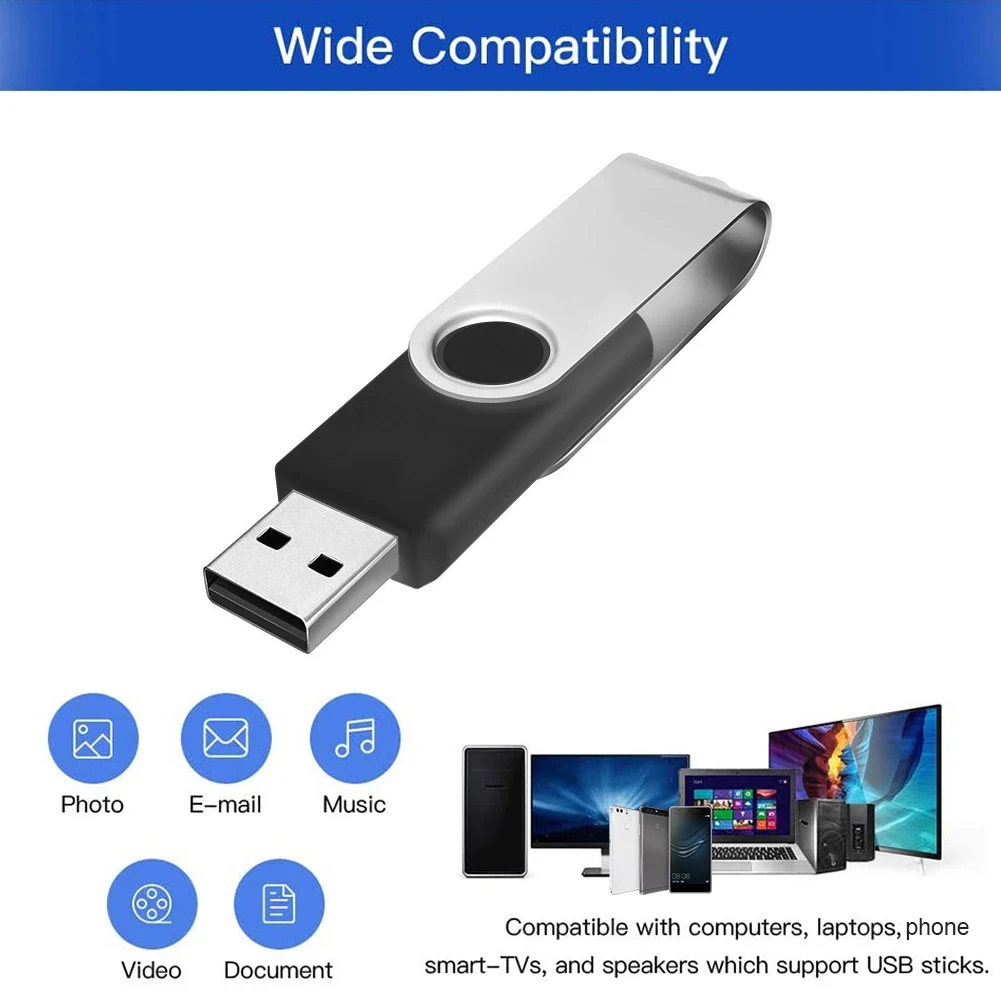 Dyski pamięć USB pendrive szybkiej pamięci Flash czarny dysk upominkowy na PC