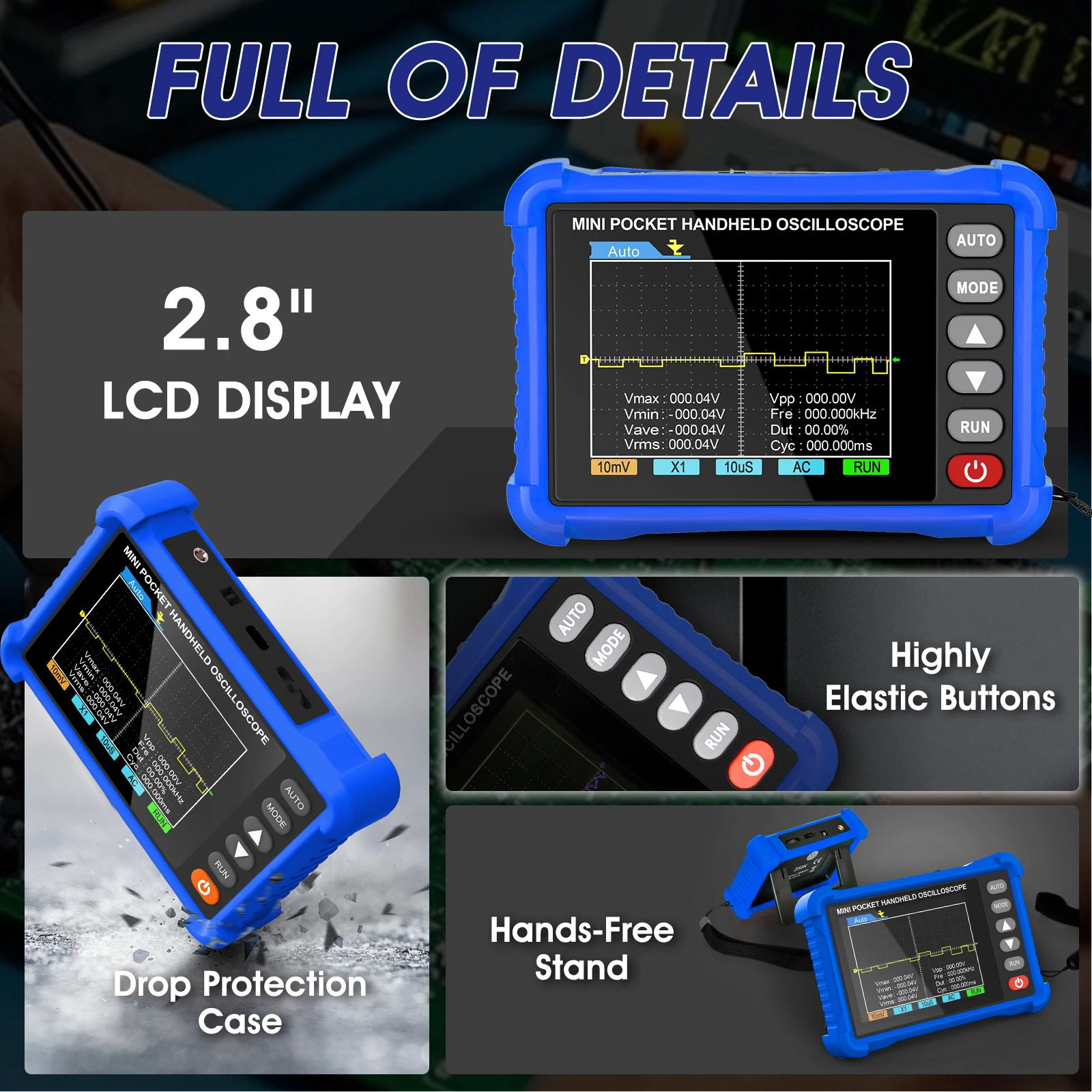 Mini Pocket Handheld Digitale - Oscilloscope Dso Mini recensie en prijs