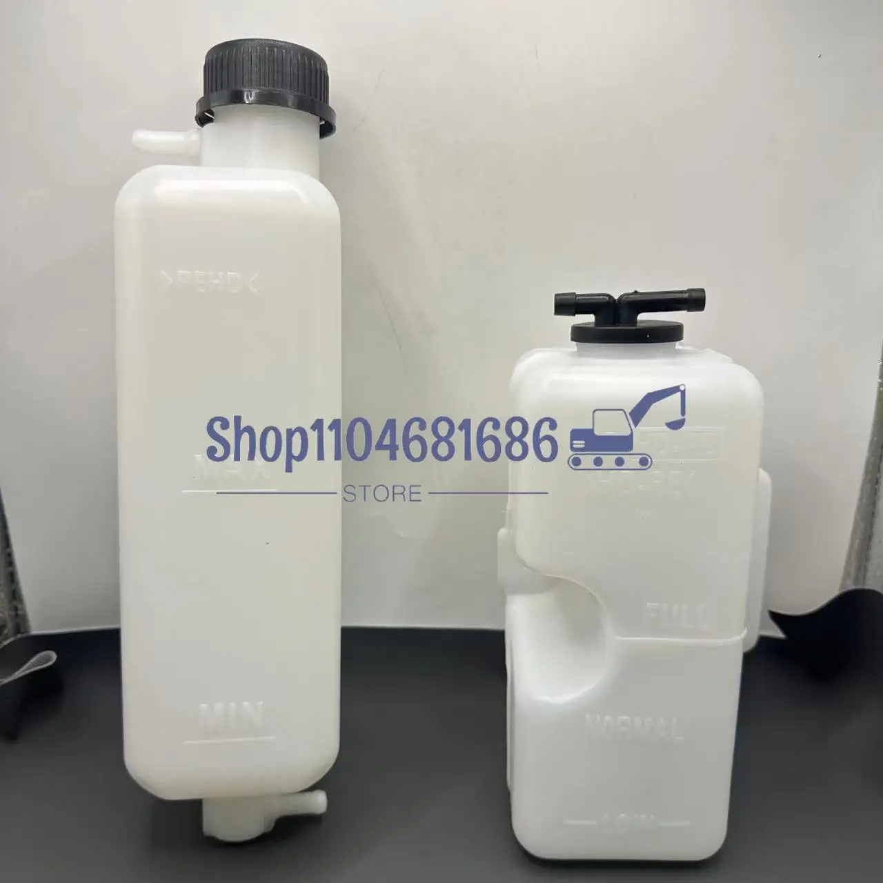 

For Volvo EC55/60 Excavator Auxiliary Water Tank Expansion Water Bottle Cooling Water Bottle Part