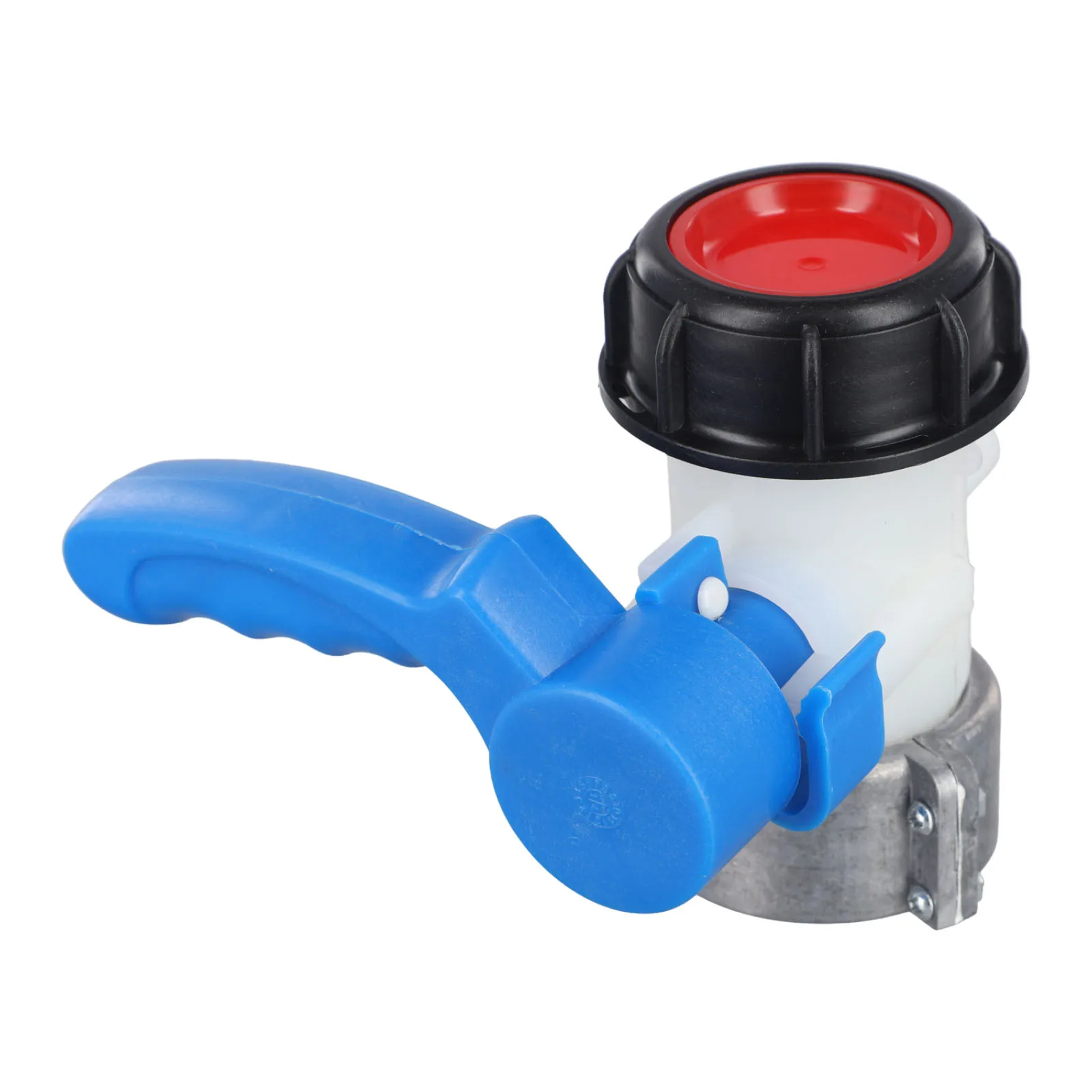 Replacement 62mm IBC Standard Tap Outlet Valve for Stillage Tanks and Liquid Storage with Plastic and Aluminum