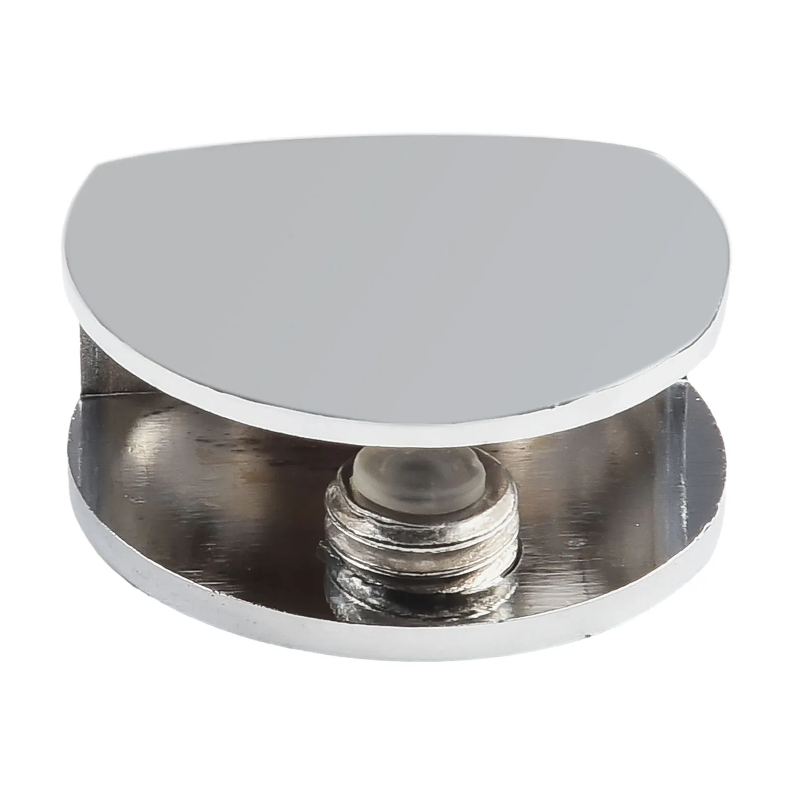 

4 Pcs Glass Clamp Mirror Fixing Clips Holder Bathroom Mirror Support Clip Zinc Alloy For 6mm-12mmThick Furniture Hardware