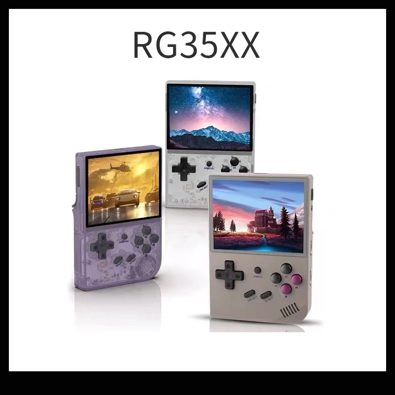 

RG35XX Mini Retro Handheld Game Console 3.5 Inch IPS Screen Linux System Portable Children's Christmas Gift