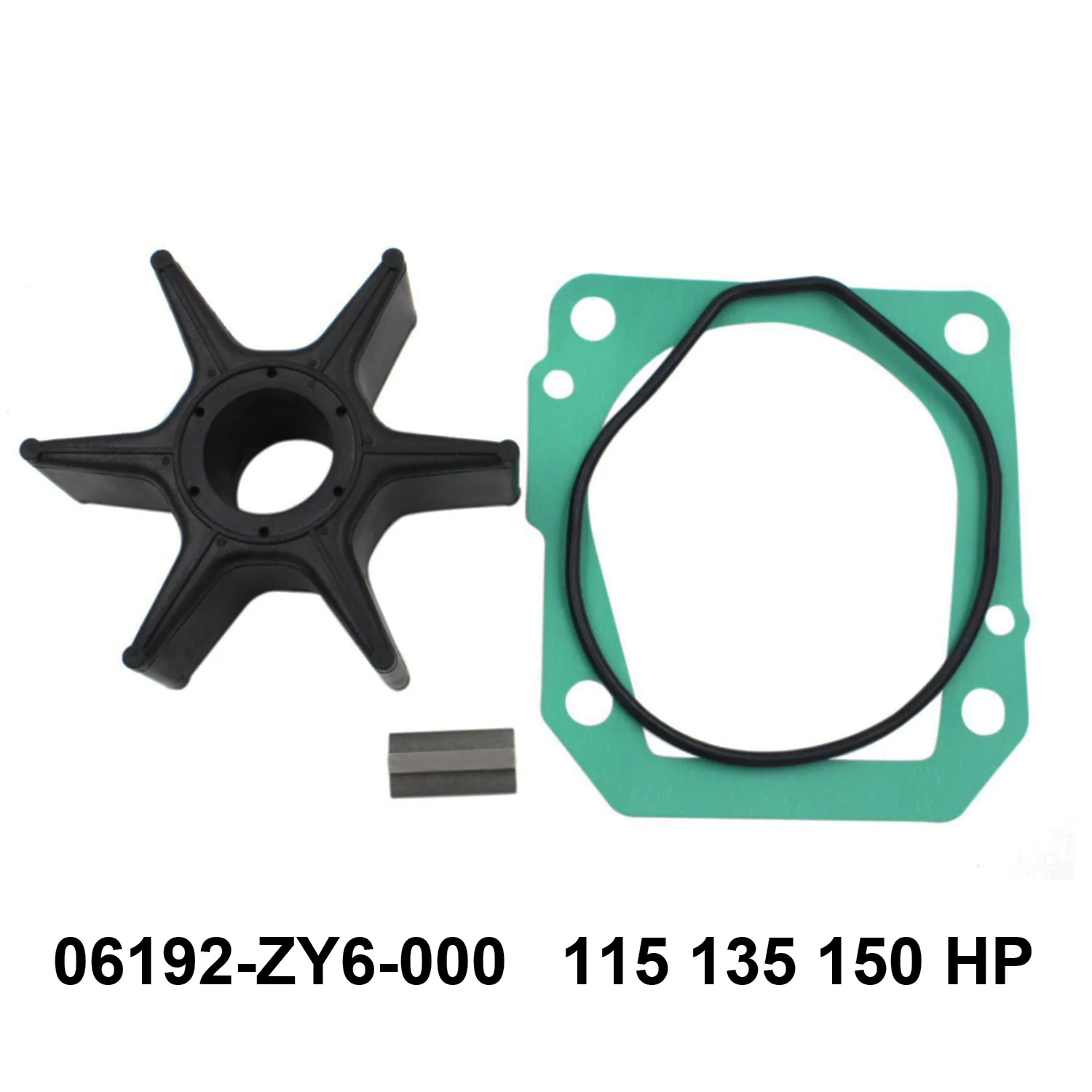 06192-ZW9-A30 Fit Honda 4 5 6 7.5 8 9.9 15 20 25 30 40 50 75 90 100 115 130 - 250 HP Buitenboordmotor Waterpomp Waaier Service Kit