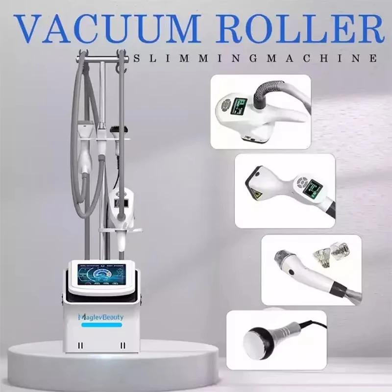 

Vela Body Shape 4-in-1 Portable Slimming Machine Cavitation Vacuum Roller Infrared Light Beauty Device for Weight Loss