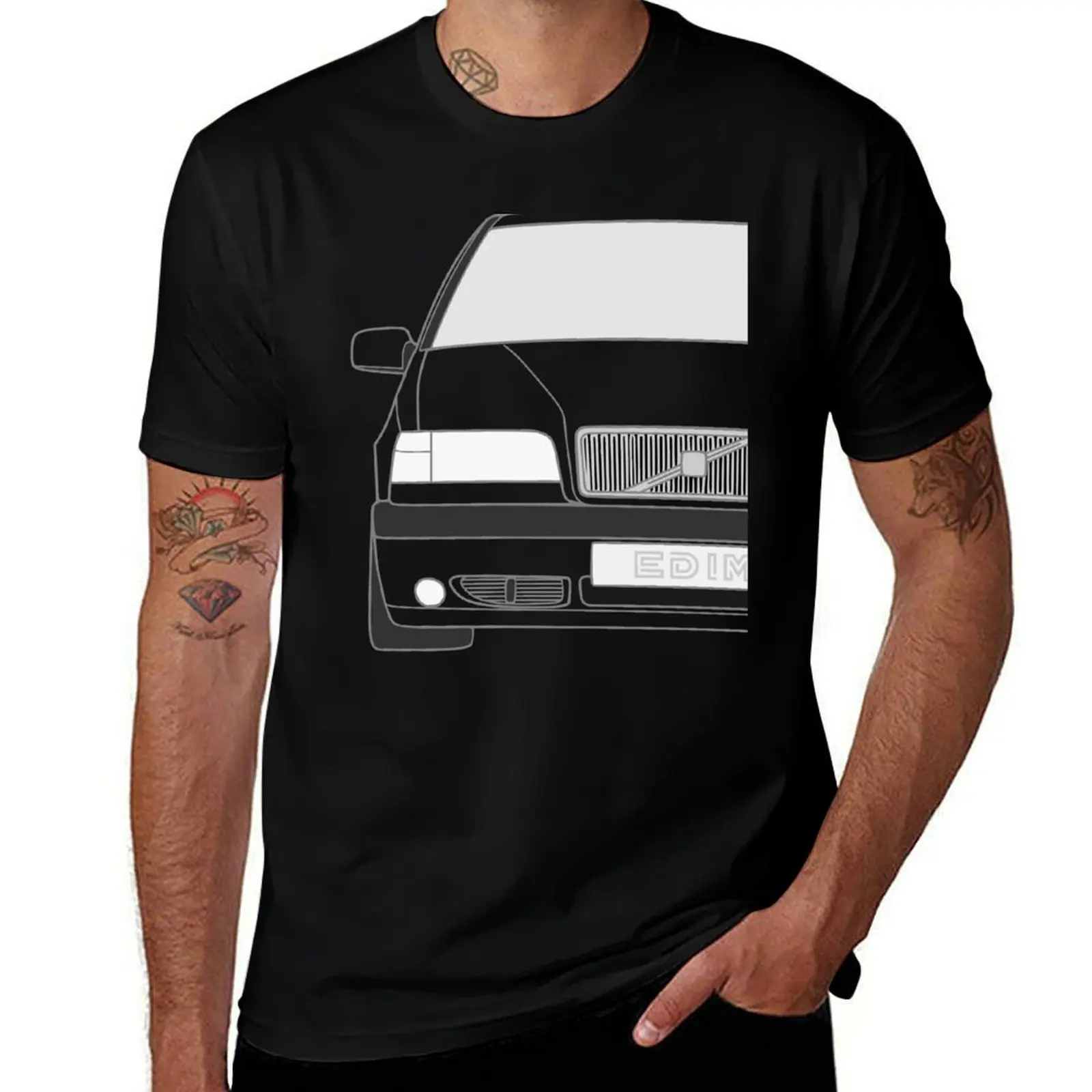 

850 T5 Sedan T-Shirt cotton t shirt pack t shirts for man cotton funny