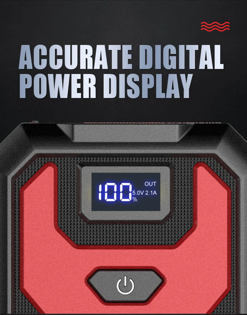 

Luxury configuration Emergency start power supply 8000mah emergency start device battery Outdoor Portable Rescue Power Bank