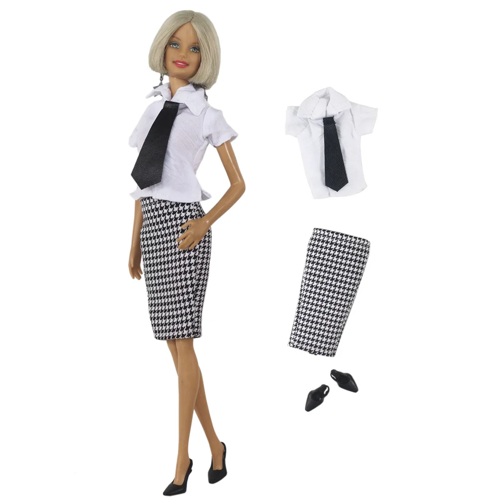 1 Set Doll Clothes 1:6 Scale Dress Outfit for 11.5 Inch 30cm Doll Many Style for Choice Gifts for Girls #03