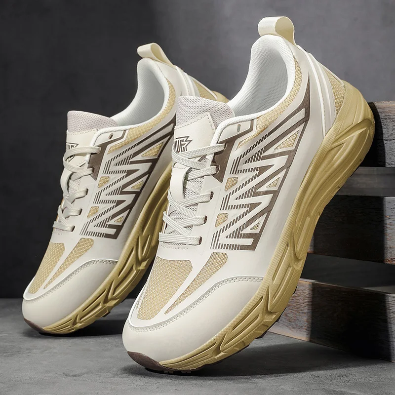 

2026 New Autumn Black Dad Sneakers for Men Outdoor Climbing Casual Shoes Comfortable Non-Slip Sports Shoes