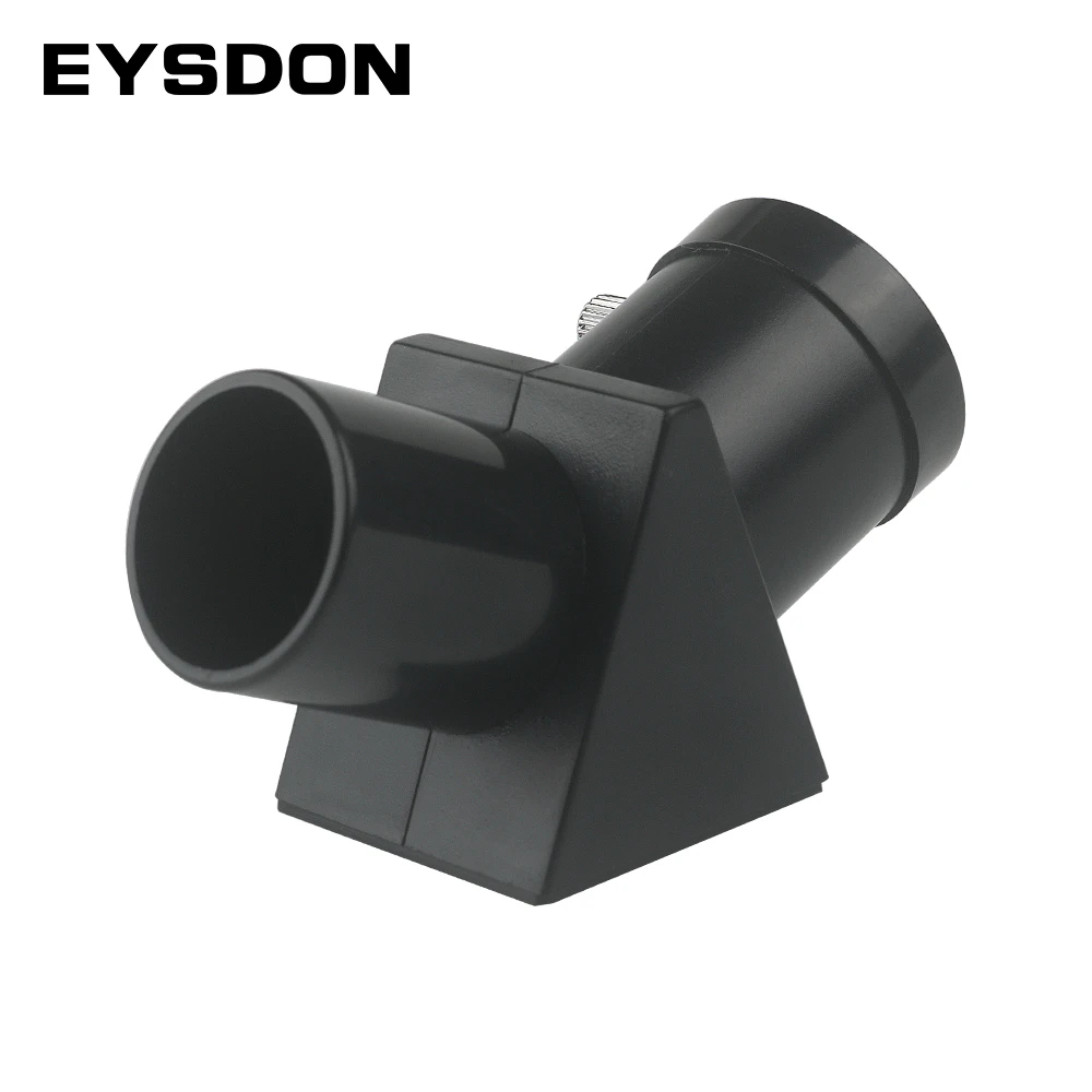 EYSDON 0.965 Inch 45 Degree Diagonal Adapter Prism Lens Plastic for Astronomical Telescope Eyepiece