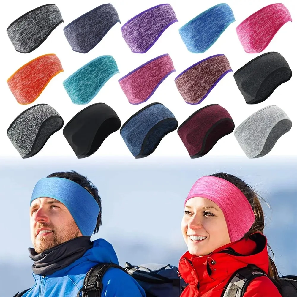 Outdoor Winter Fleece Ear Warmers Sport Headband Men Women Kid Cycling Skiing Workout Yoga Running Riding Warm Earmuffs Headband