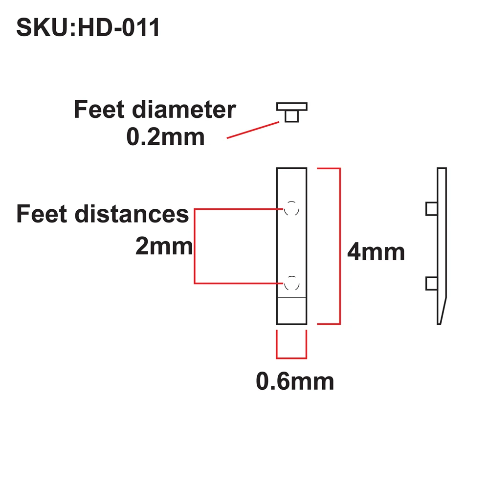 watch dial hour index hour indices glossy gold color rectangle shape (no lume) 0.6mmx4mm metal watch hour maker pin