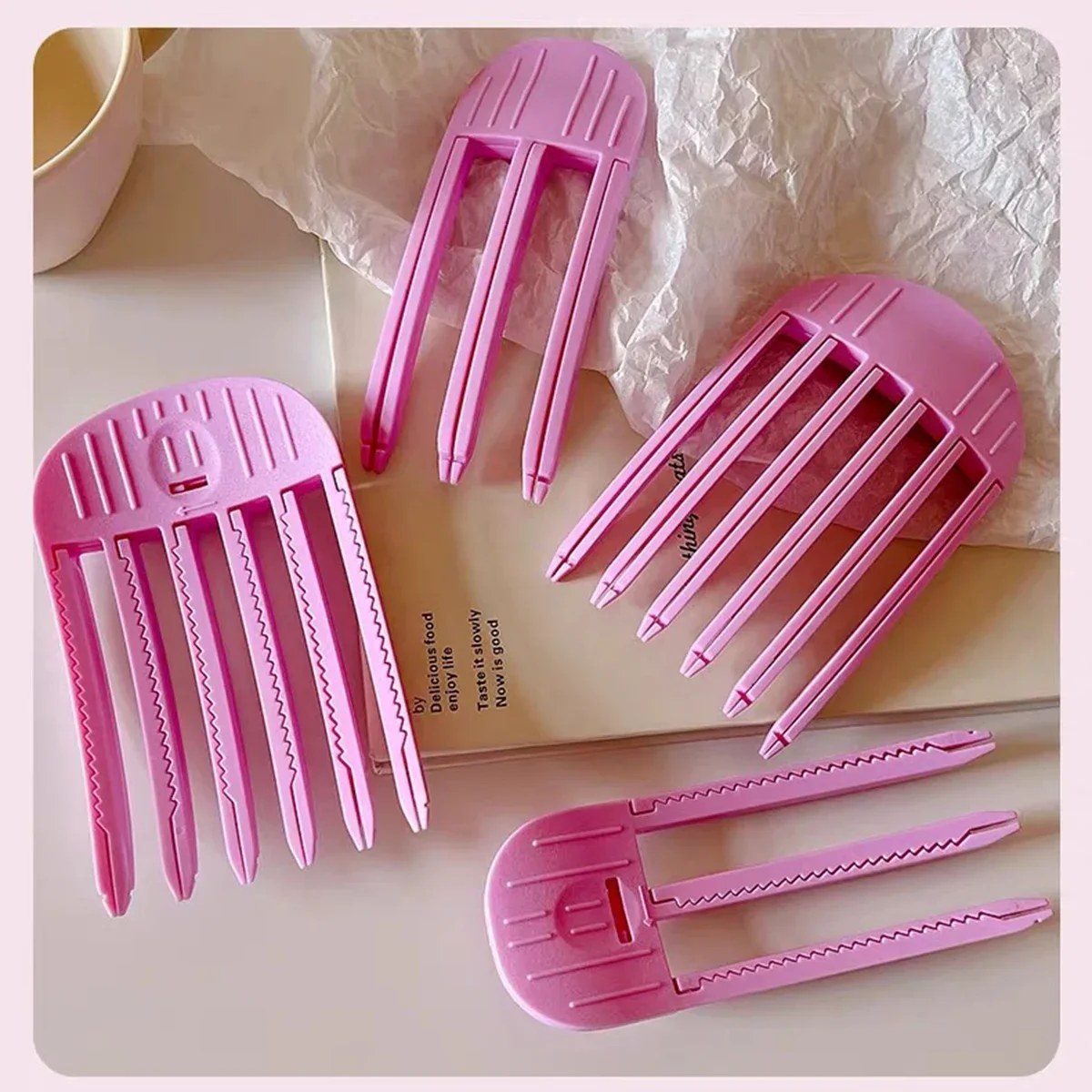 

Fluffy Hair Root Volumizing Clips - Curling Bangs Hairpins for Women, Fixing Styling Clips for Volume & Shape