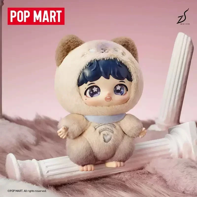 POP MART X ZHOU SHEN SHENSELF Seri Mainan Kotak Buta Trendi Kotak Misteri Figur Aksi Kejutan Model Lucu Hadiah Ulang Tahun