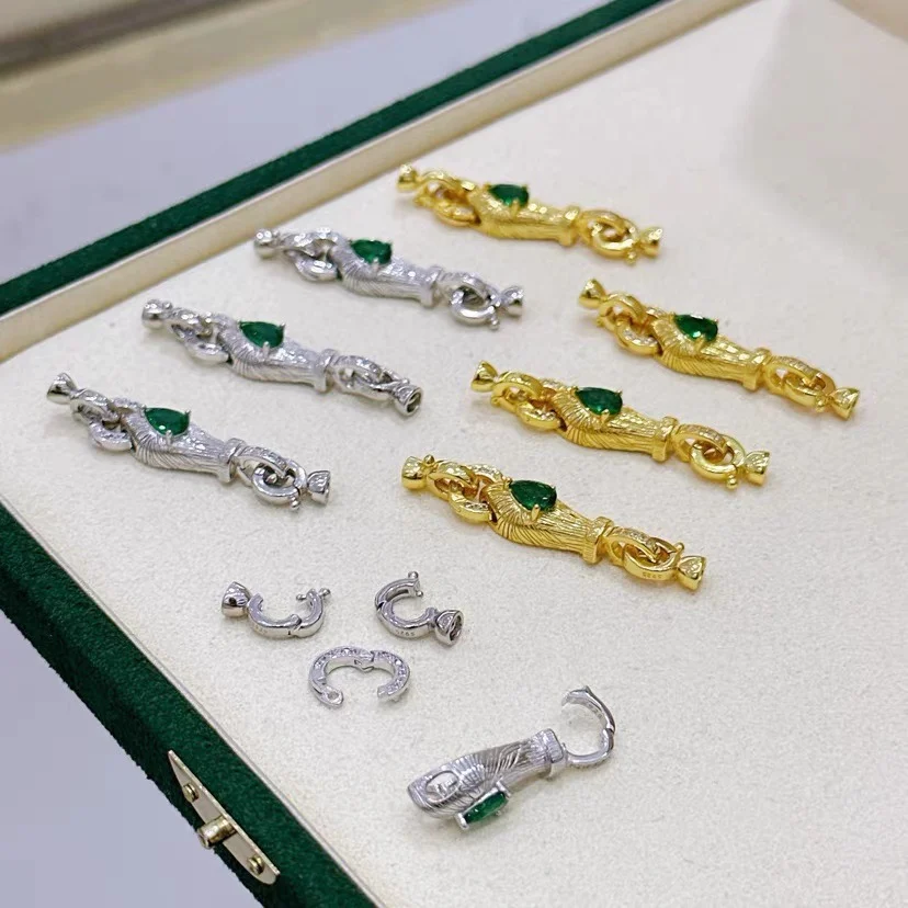 

1pcs Copper Gold-plated High-end Snake Head Handmade Multi-functional Connection Buckle DIY Jewelry Making Accessories Wholesale