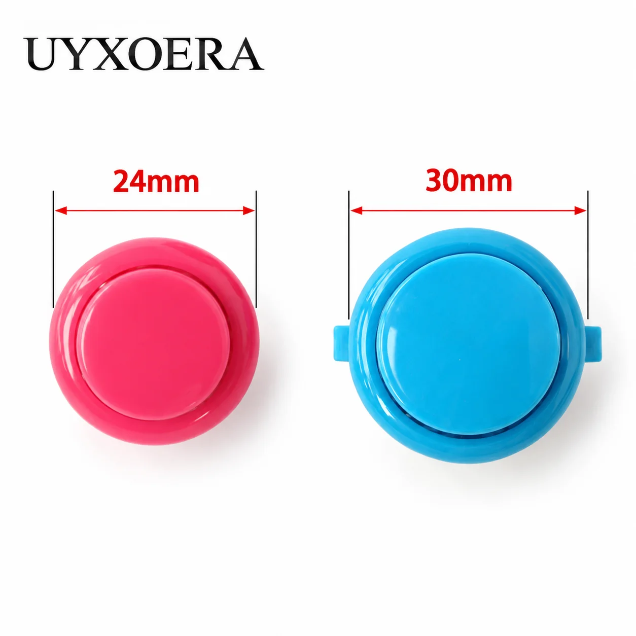 10 szt. przycisków arcade 24mm – Arcade Buttons 24Mm 30Mm Snap In recenzja i cena