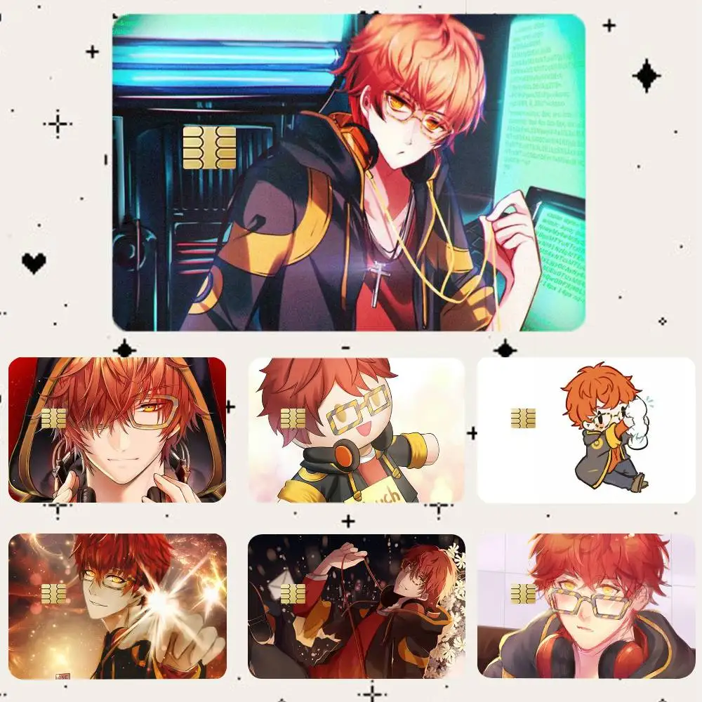 707 Luciel Mystic M-Messenger HD Waterproof Card Skins Protective Stickers for Credit Bank Game Cards