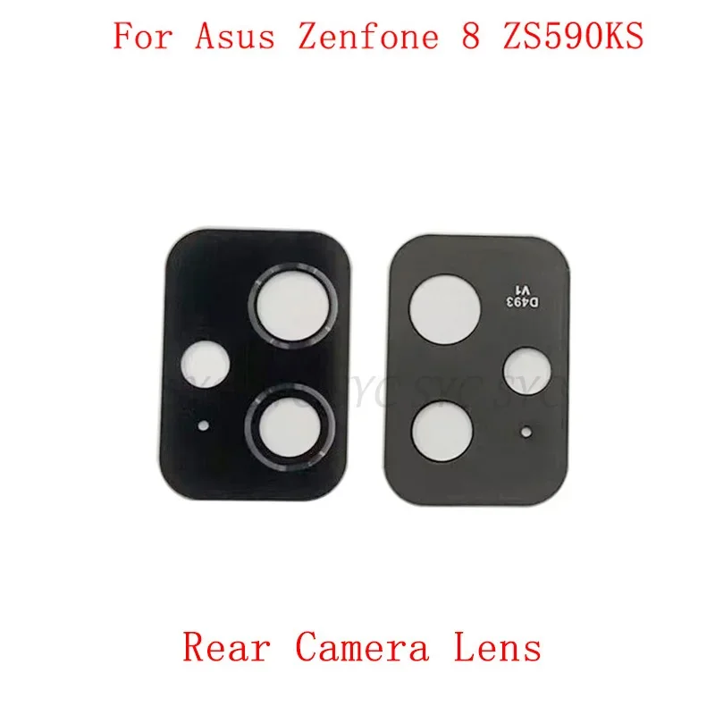 Rear Back Camera Lens Glass For Asus Zenfone 8 ZS590KS Camera Glass Lens Replacement Repair Parts