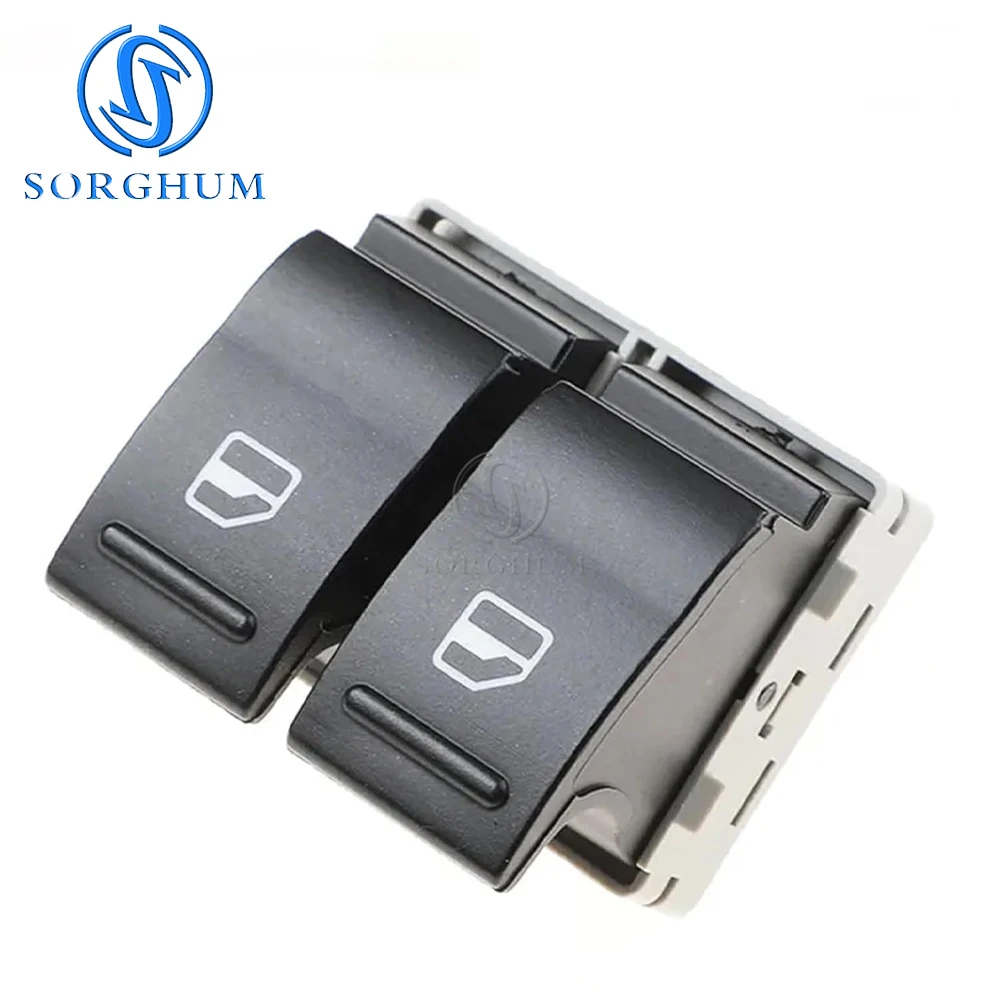 SORGHUM Auto Zubehör Elektrische Tür Fenster Doppel Schalter Taste Steuerung Für VW Transporter T5 T6 Caravelle 7E 0959855 Ein 7E 0959855 – Detail 7