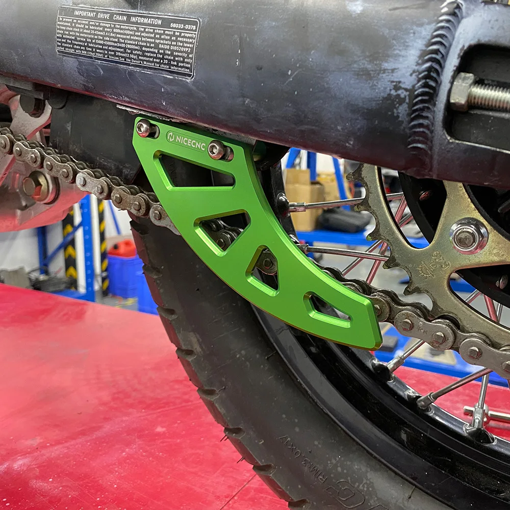 Motorcycle Chain Guide Guard Protector For Kawasaki KLR650 KLR 650 2008-2018 2009 2010 2011 2012 2013 2014 2015 2016 2017