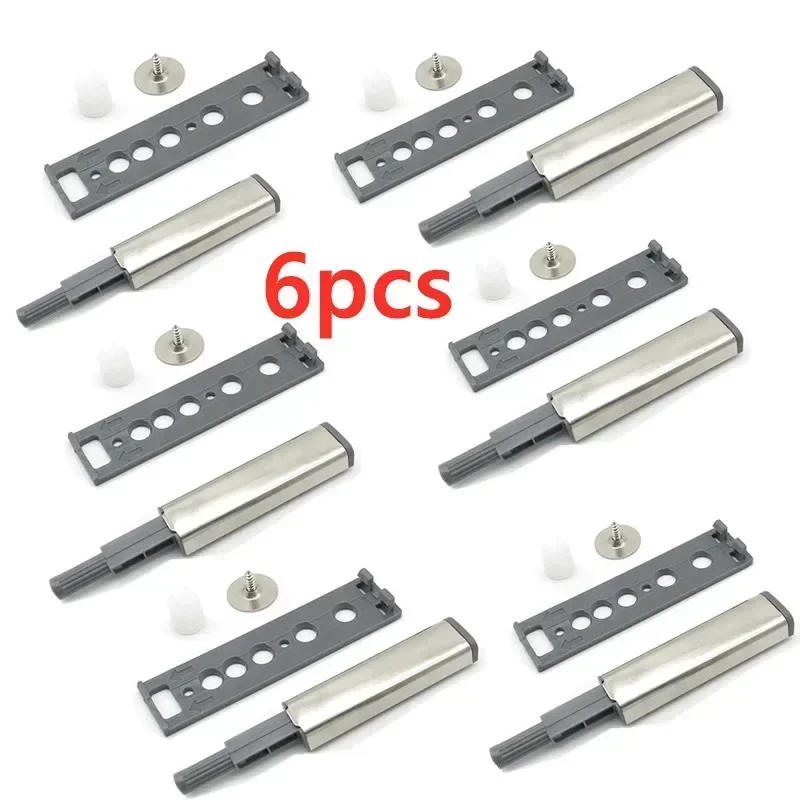 Push Latches for Cabinets 6/3/1 Pack Push to Open Cabinet Hardware Push Press Latch Kitchen Door Push Release Latch